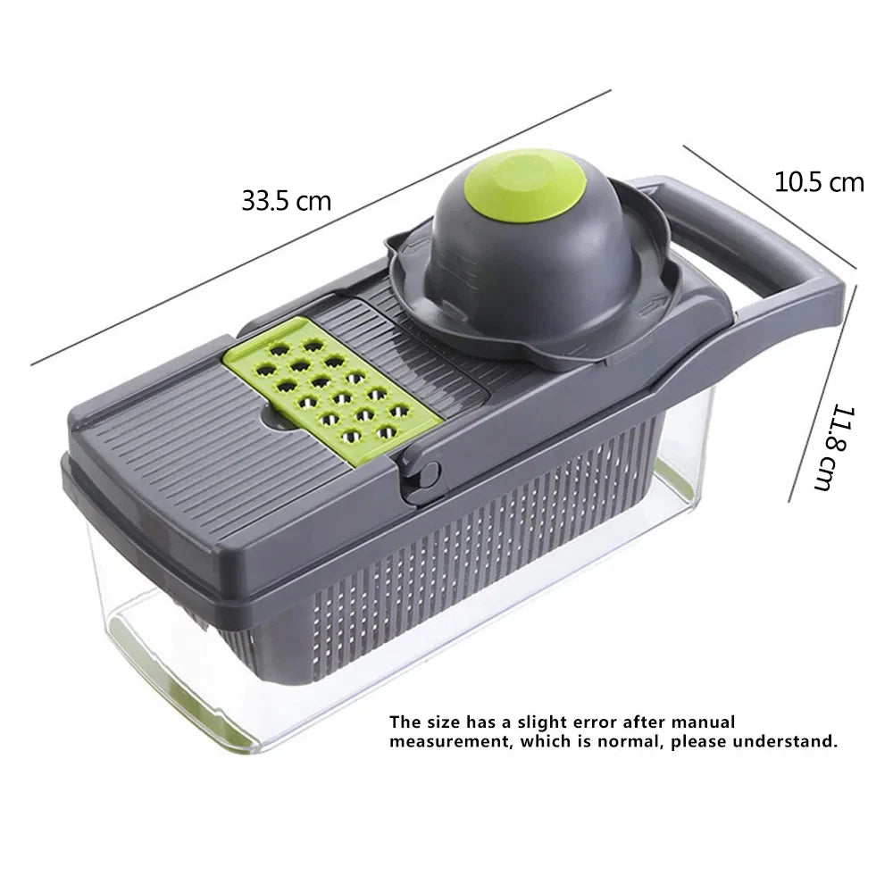 SlicePro™ – 7-in-1 Vegetable Cutter & Grater