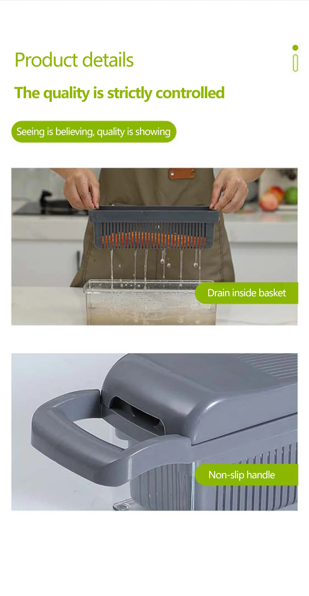 SlicePro™ – 7-in-1 Vegetable Cutter & Grater