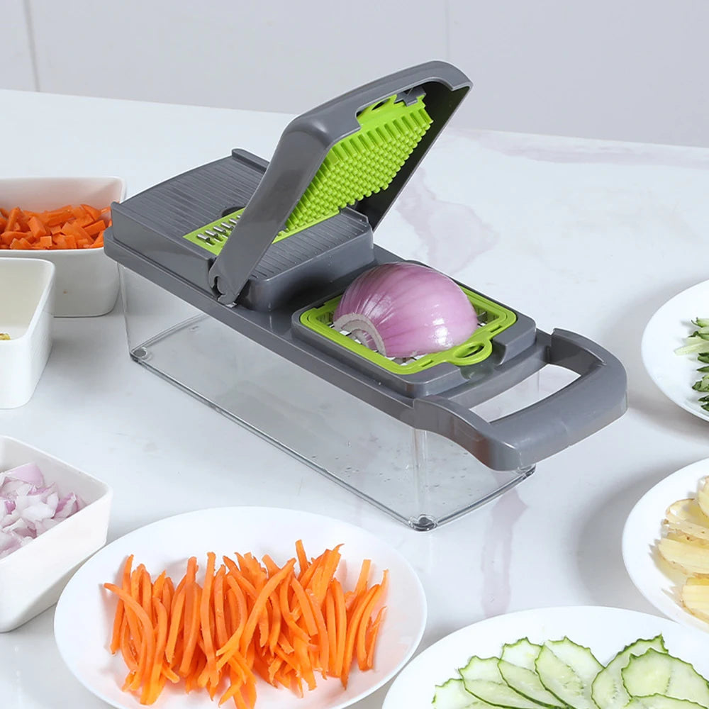 SlicePro™ – 7-in-1 Vegetable Cutter & Grater