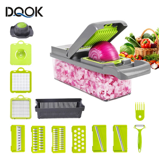 SlicePro™ – 7-in-1 Vegetable Cutter & Grater