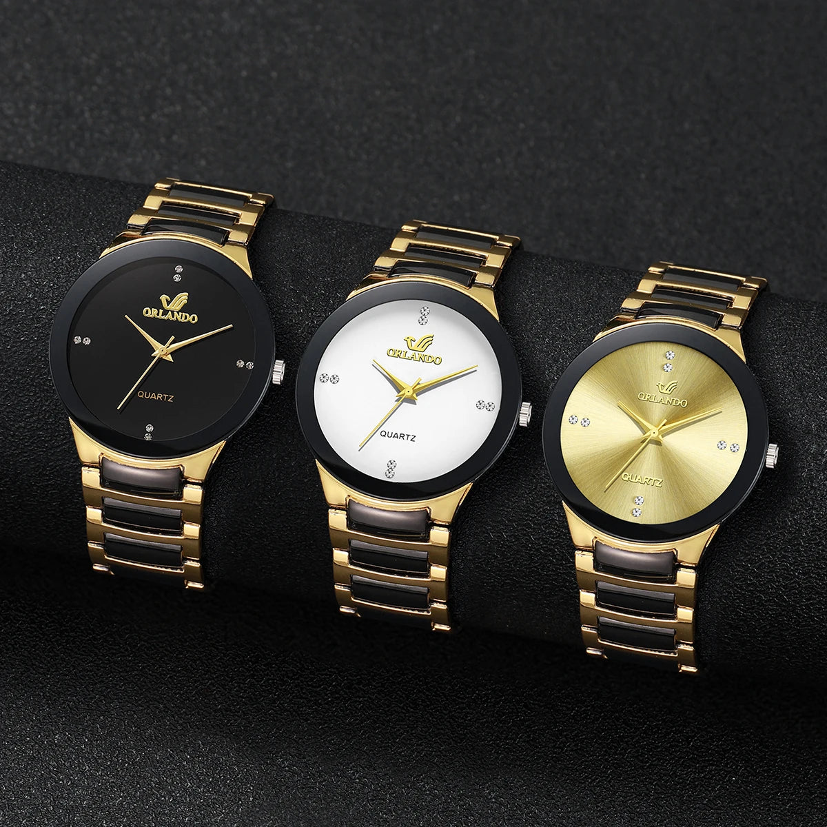 Business Style 3PCS Watch Set – Classic Elegance